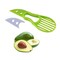 1947Kitchen 3-In-1 Avocado Cutter, Slicer and Pit Remover Tool TI-GLIAC-GRE - alternate 1